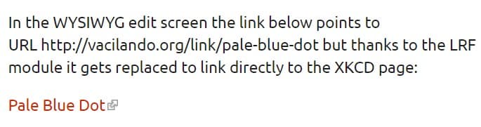 An example implementation of the filter