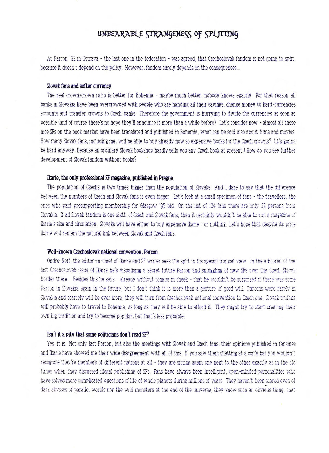 First page of the printed version (Tomáš Fülöpp) First page of the printed version (Tomáš Fülöpp)