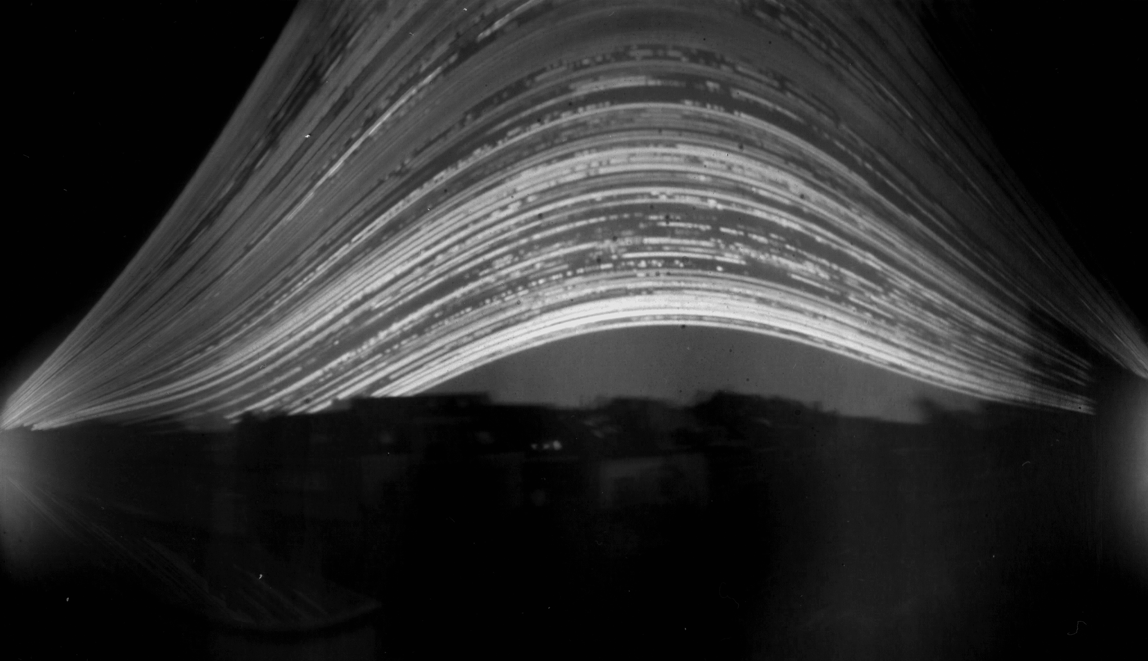 The picture with exposure time of over 11 months The picture with exposure time of over 11 months